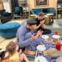 Shaheen Shah Afridi at iftari with Lala, see pic