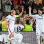 Barcelona stunned by Frankfurt, West Ham and Rangers reach Europa League semis