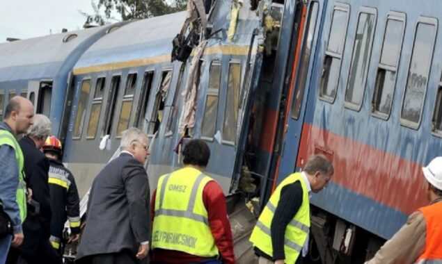 Seven people killed in a train crash in Hungary