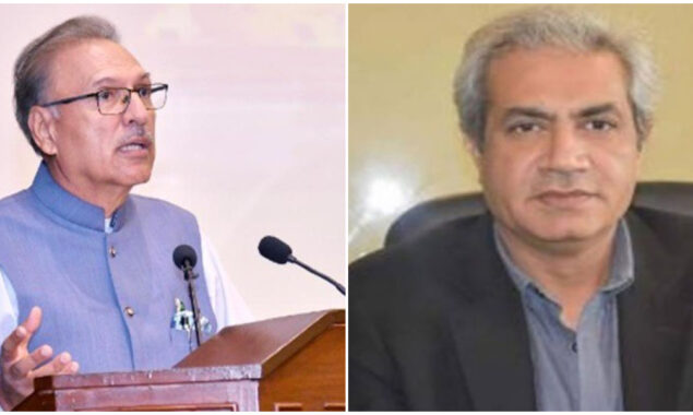 President Alvi asks Punjab governor to continue in office