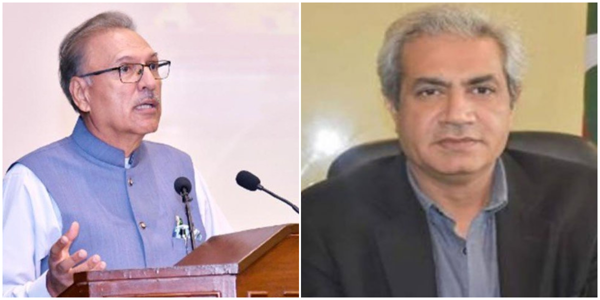 President Alvi asks Punjab governor to continue in office