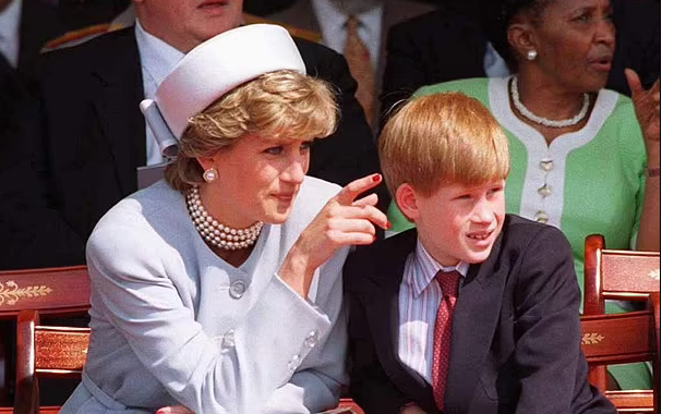 Prince Harry says he saw Princess Diana’s energy lift