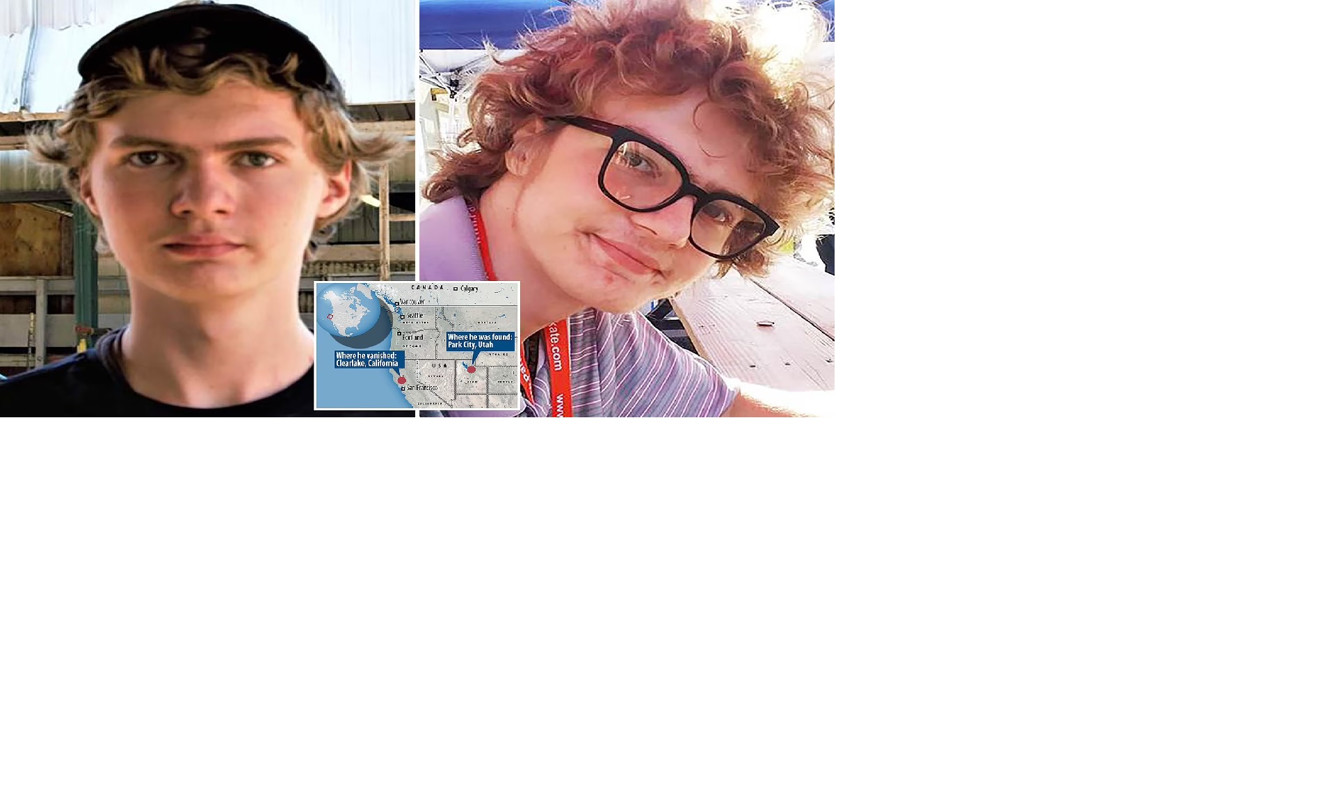 Connerjack oswalt who went missing two years ago finally found in Utah