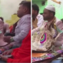 Viral Video: Man attempts to steal money from the groom’s garland