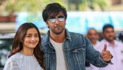 Alia Bhatt shares Ranbir Kapoor’s baby cradling video