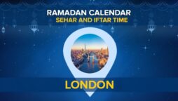 London Ramadan Timings 2022
