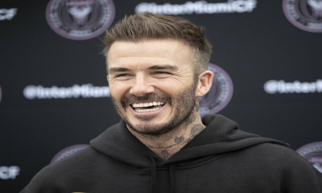 David Beckham spends time at his bee farm and enjoys the springtime at his Cotswold mansion