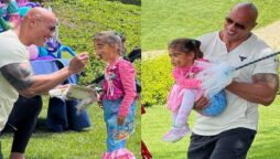 Dwayne Johnson shares photos from her daughter’s Mermaid-themed birthday party