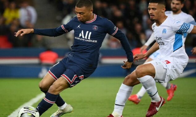 PSG on brink of French title after beating Marseille