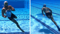 World Records: Egyptian swimmer sets two records after losing his leg