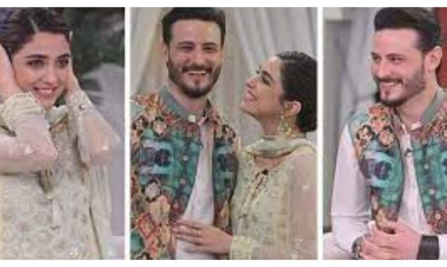 Maya Ali and Usman Khalid Bhutt at GMP Shan-e-Suhoor