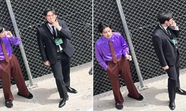 Netizens shocked: BTS member V smoking at the Grammys