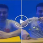 Viral Video: Underwater Cucumber Chopping Demo by a Celebrity Chef