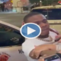 DaBaby, a US rapper, is forcibly kissing an uninterested fan