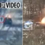 Russian forces abandon 13 ‘executed people’ and ‘booby-trap corpses’ on the path of death