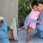 On Easter, Kylie Jenner radiates charm in an all-denim look with Stormi