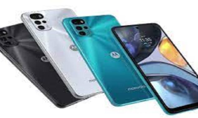 Fast charging Motorola MOTO G22 launching in India on April 8.