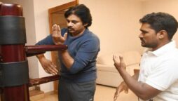 Pawan Kalyan guarantees a visual treat as he displays his Martial Arts abilities