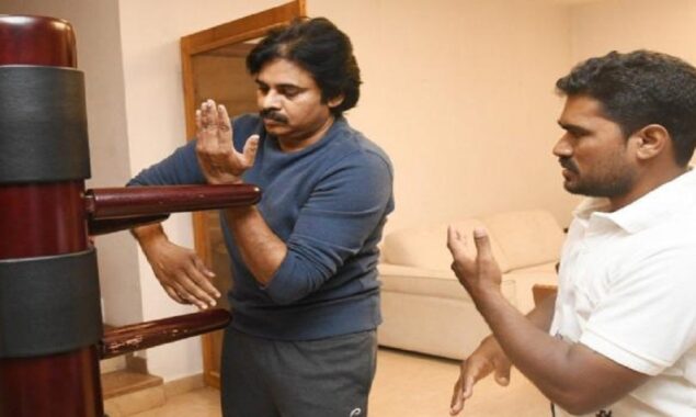 Pawan Kalyan guarantees a visual treat as he displays his Martial Arts abilities