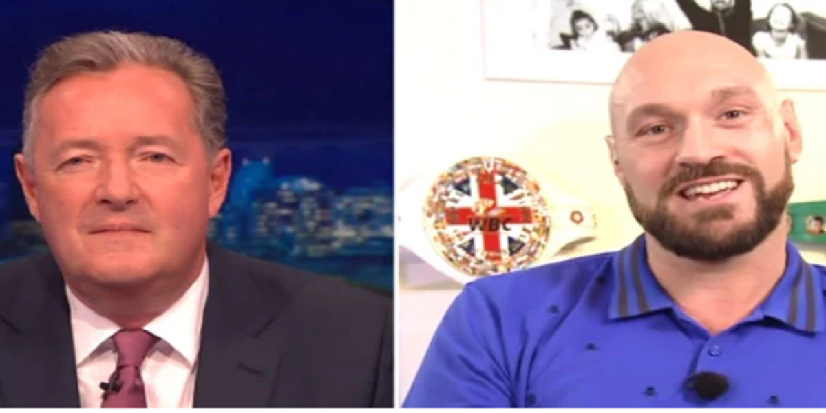 Tyson Fury and Piers Morgan