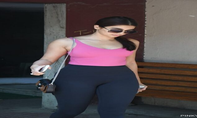 Pooja Hedge, after shutterbugs captured her in Mumbai