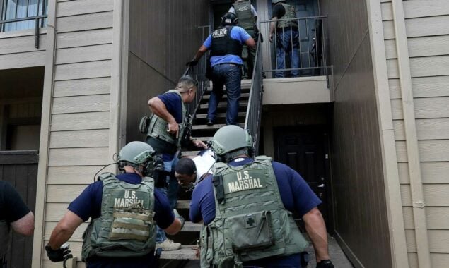 Over hundred of gang members are apprehended by US Marshals in Mississippi