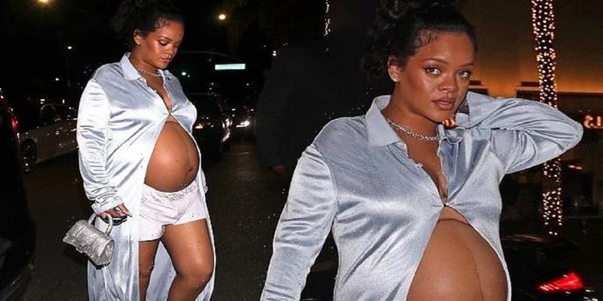 pregnant rihanna