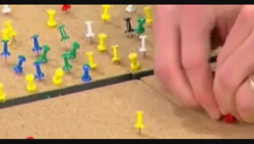 World Record: An Idaho man sets by inserting 180 thumbtacks in a minute