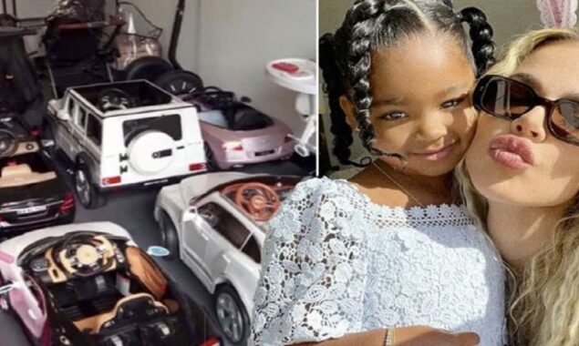 Khloe Kardashian responds to True’s toy car garage criticism by asking supporters to quit being unhappy