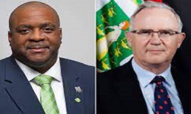 AFTER THE ARREST OF THE PREMIER, THE UK SENDS A MINISTER TO THE BRITISH VIRGIN ISLANDS.