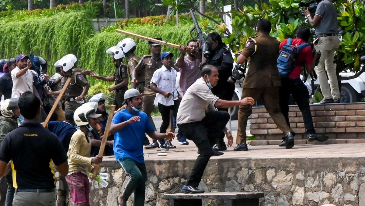 protester