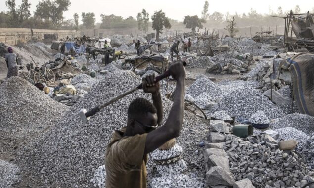 Eight miners have been stranded in Burkina Faso for two weeks