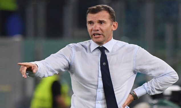 Russia should be banned from football as long as the war continues, Shevchenko says