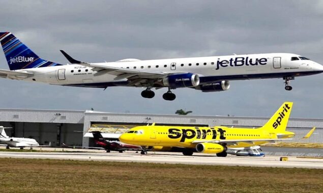 US carrier JetBlue launches hostile takeover of Spirit Airlines