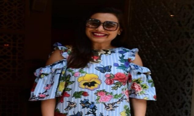 Rani Mukerji opts for a floral short dress and matching bag on a Sunday outing