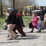 Some evacuees from Mariupol’s Azovstal steel plant arrive in Zaporizhzhia