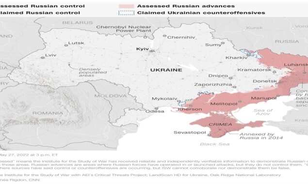 Ukraine’s military makes advances in the southern Kherson region