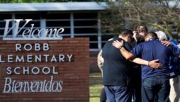 Minutes before school attack, Texas gunman sent online warning