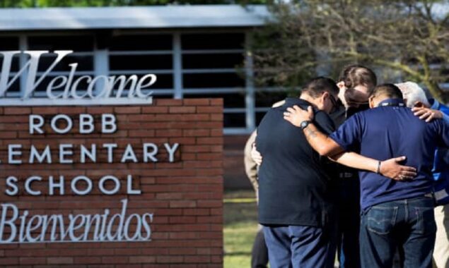 Minutes before school attack, Texas gunman sent online warning