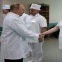 Putin visits wounded soldiers in Moscow