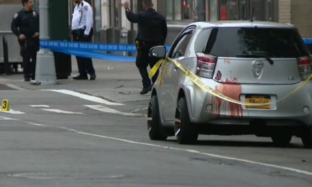 A man was stabbed to death during a quarrel in the celebrity-filled Greenwich Village district.