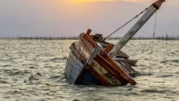 ferry sinks