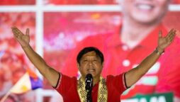 Dictator’s son Marcos holds runaway lead in Philippine presidential poll