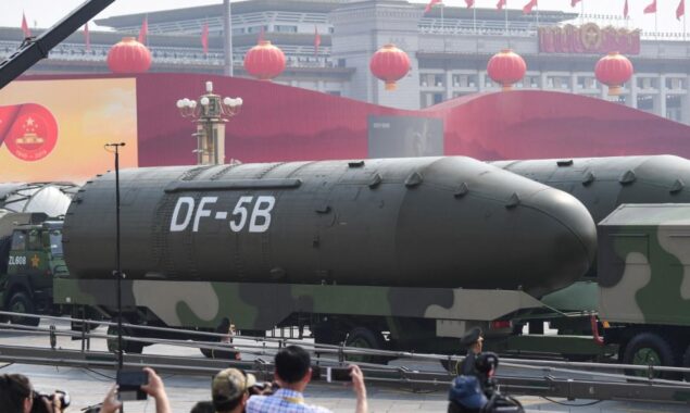 Chinese scientists are developing a hypersonic missile that can strike a moving vehicle