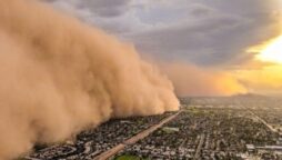 Why are sandstorms becoming more common in the Middle East?