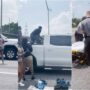 Police in Florida have released video of Good Samaritans hurrying to save a lady 