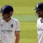 Warwickshire’s Will Rhodes and Sam Hain secure draw at Yorkshire