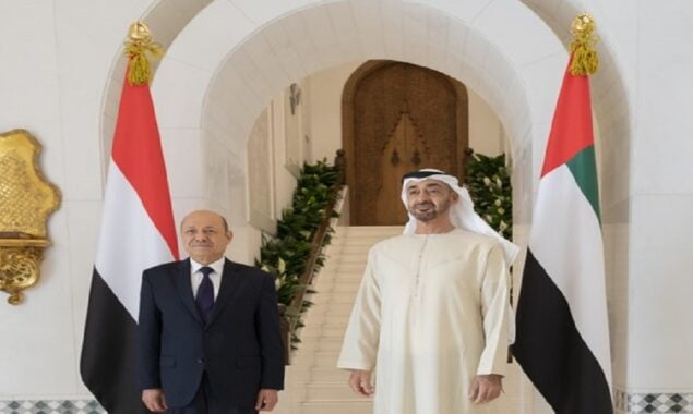Crown Prince of Abu Dhabi pledged his support with Yemen
