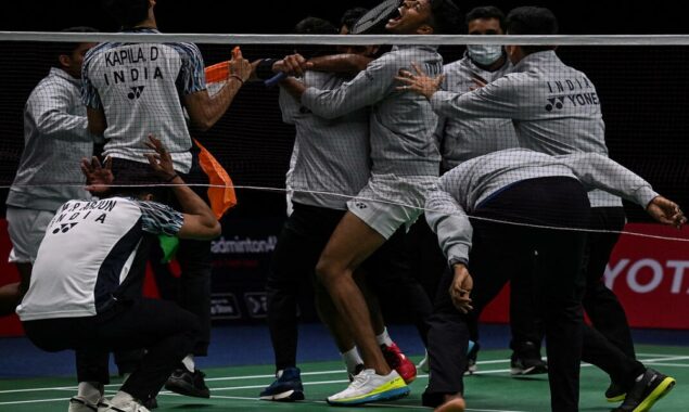‘Years of hard work’ pays off as India revels in badminton glory