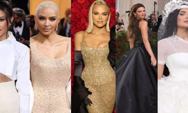Kardashian-Jenner sisters spotted at the Met Gala 2022